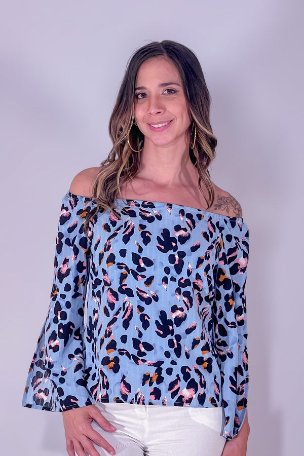 Blusa escote cuadrado