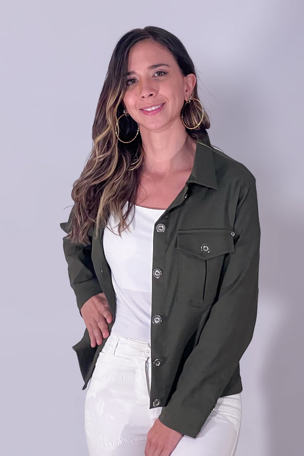 Chaqueta con bolsillos