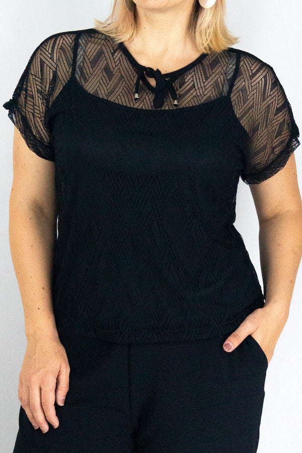 Blusa manga 3/4