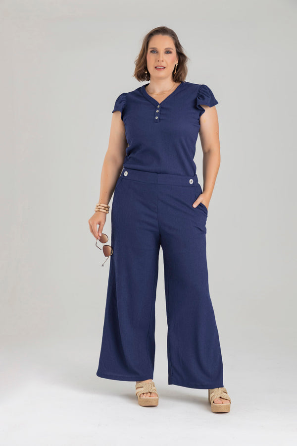 Pantalón silueta fluida