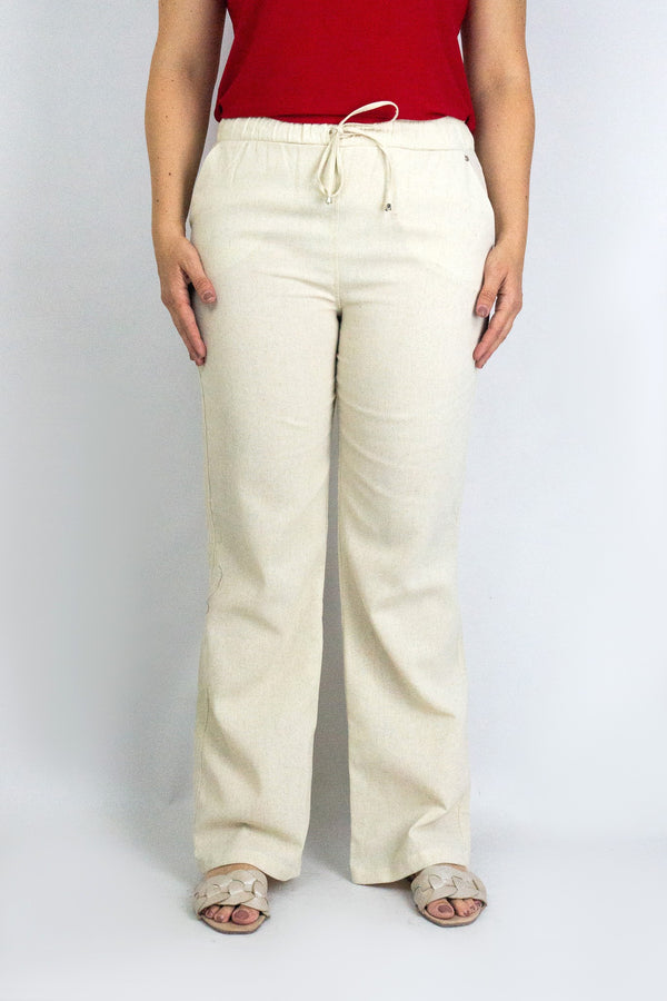 Pantalón con pretina resortada
