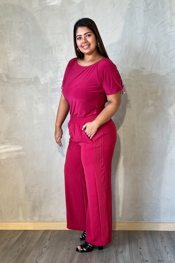 Pantalón de pretina resortada