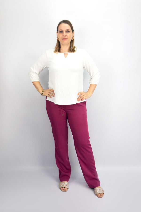Pantalón pretina con elástico