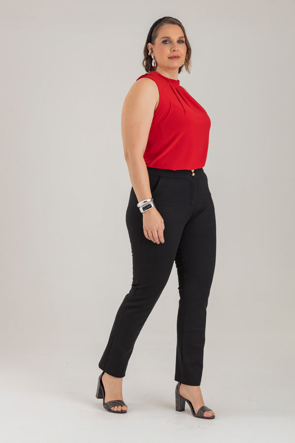 Pantalón silueta ajustada