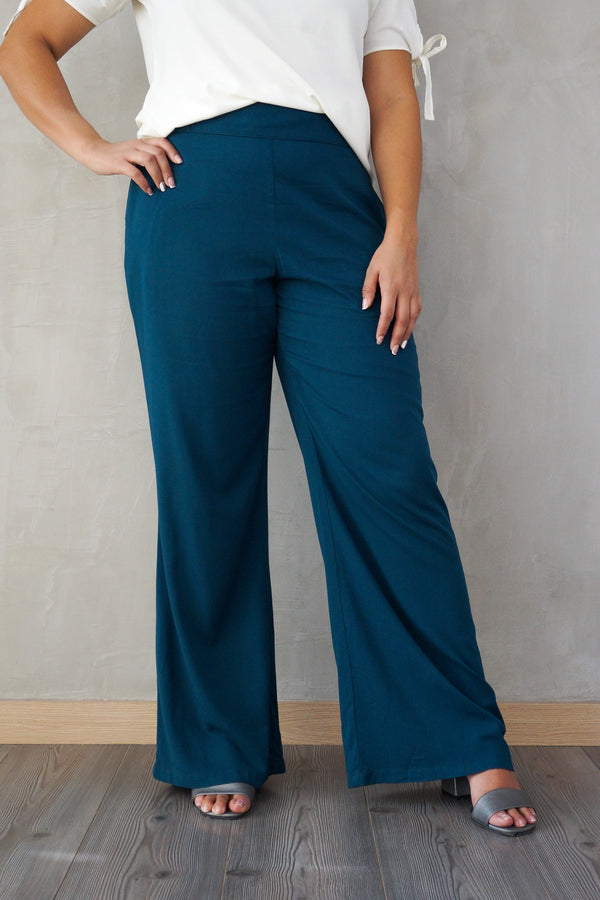 Pantalón silueta amplia