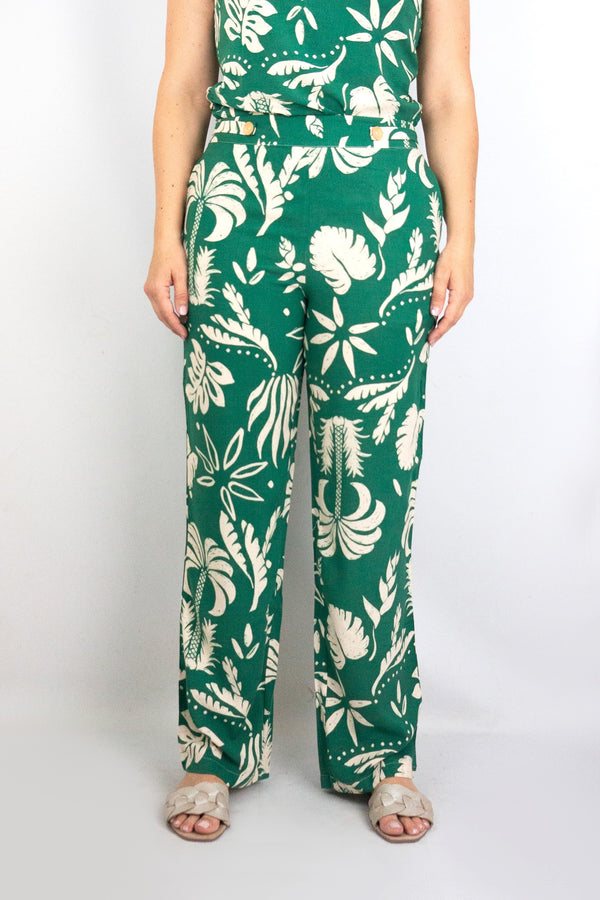 Pantalón silueta amplia