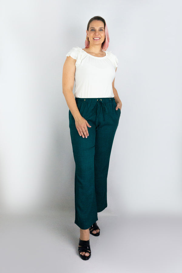 Pantalón silueta amplia