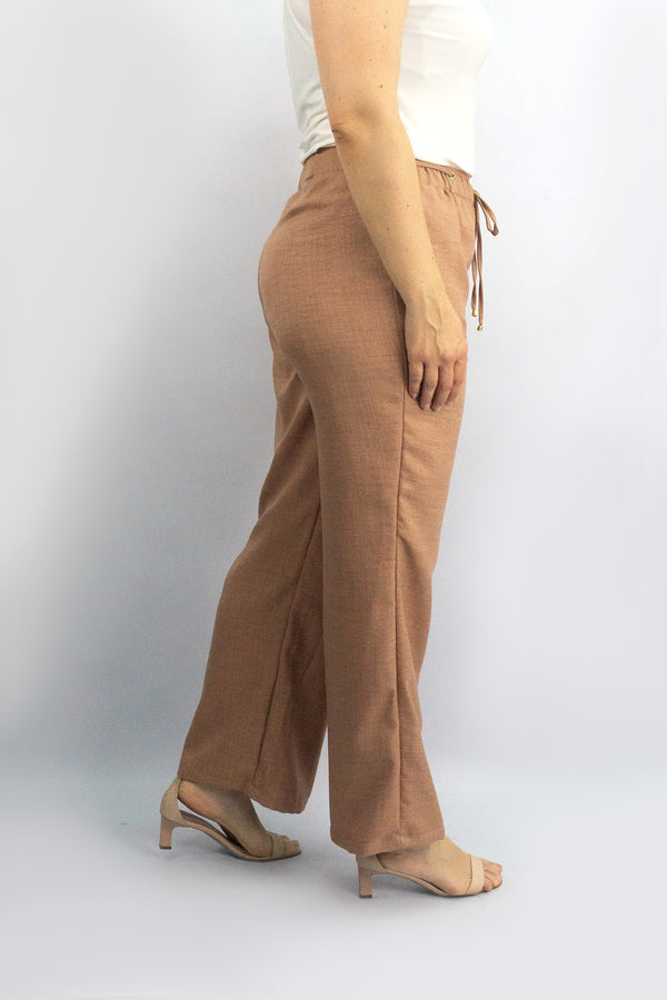 Pantalón pretina resortada