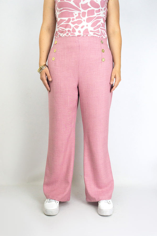 Pantalón silueta amplia