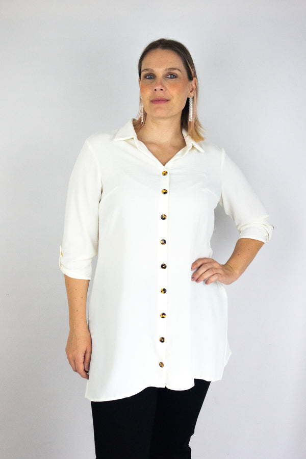 Blusón camisero