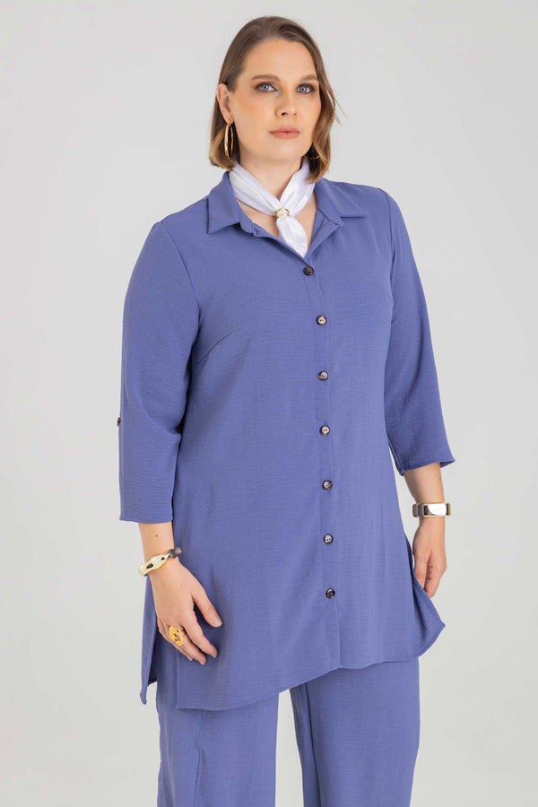 Blusón camisero