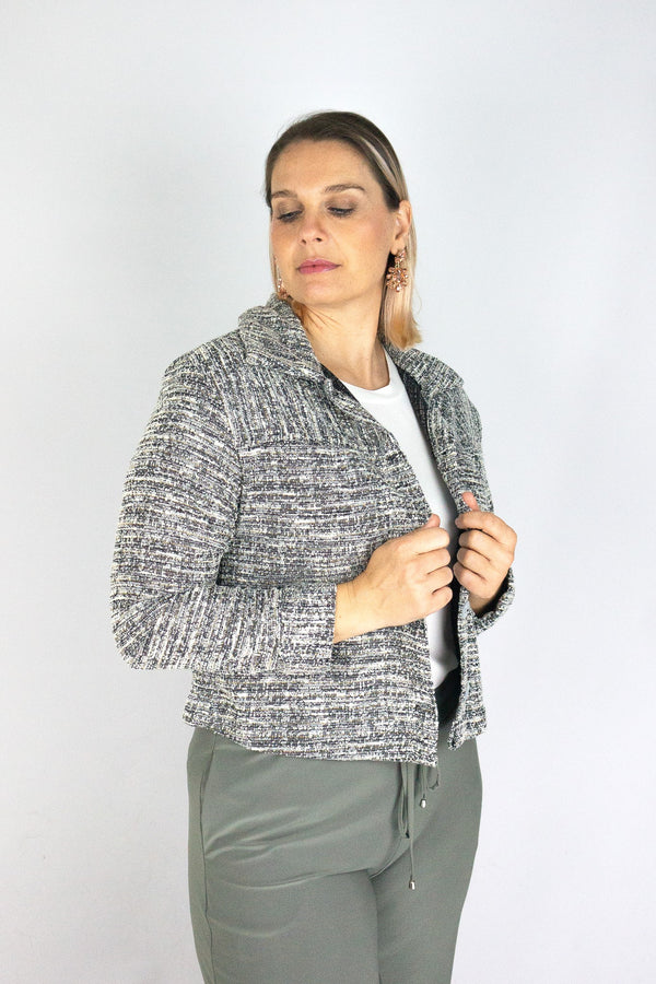 Chaqueta con corte