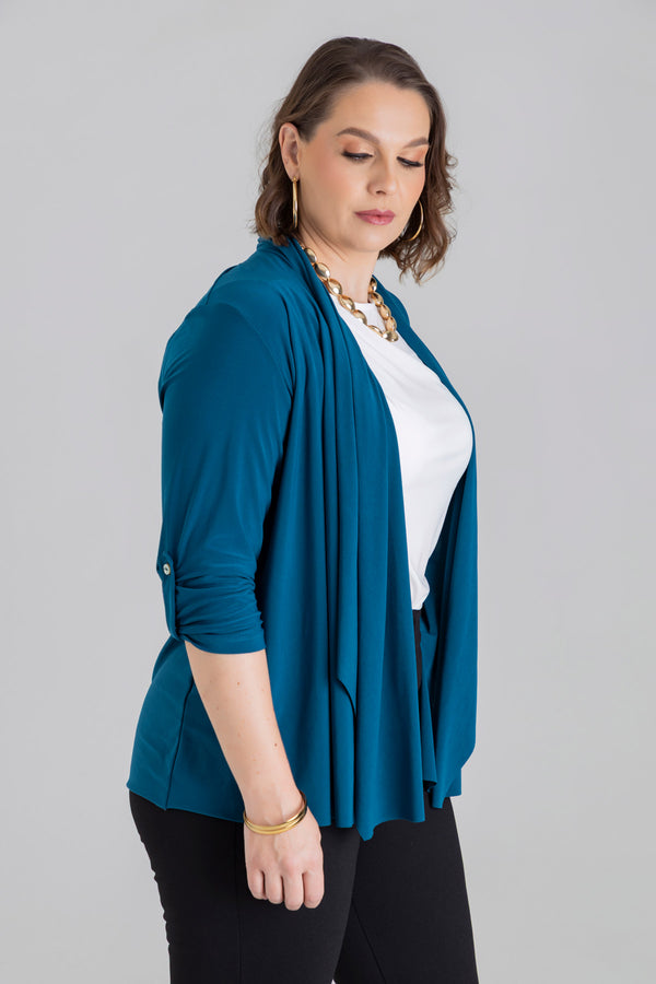 Cardigan con caída