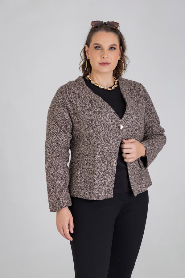 Chaqueta con cruce