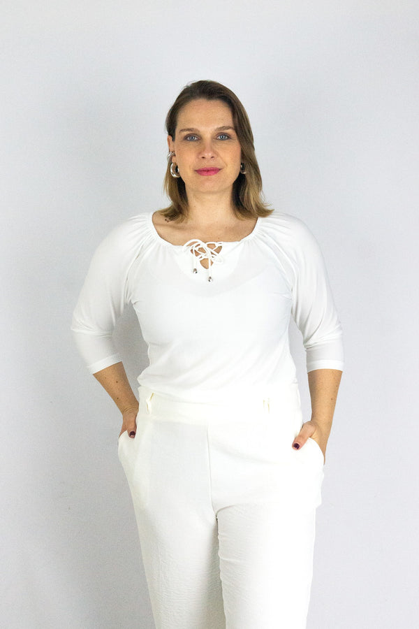 Blusa manga 3/4