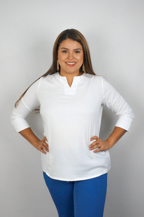Bluson cuello redondo