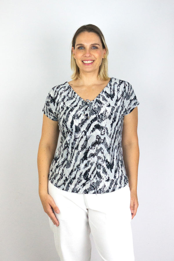 Blusa manga incorporada