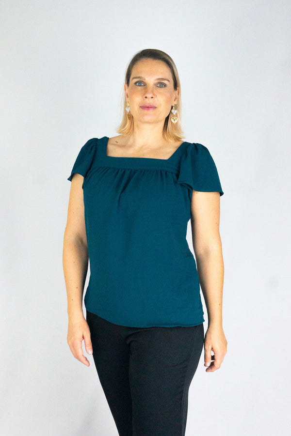 Blusa manga bolero