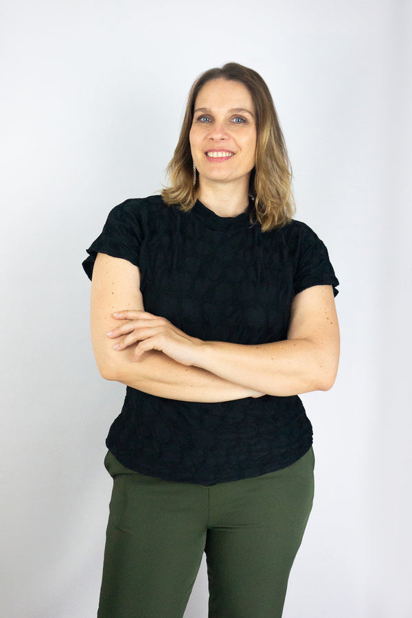 Blusa cuello tortuga