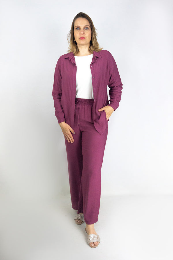 Blusa con perilla oculta
