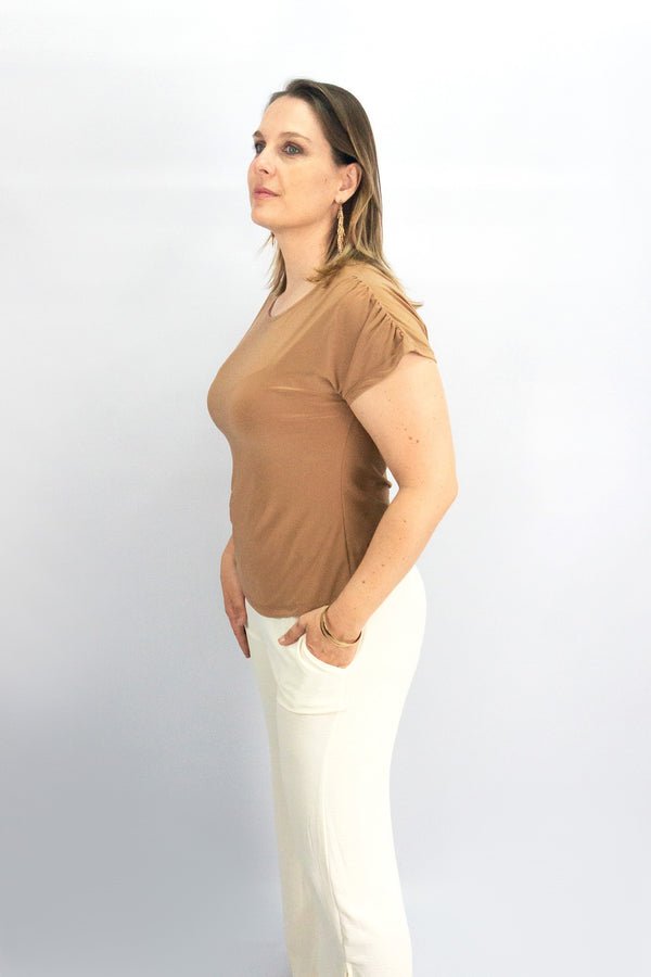 Blusa manga incoporada