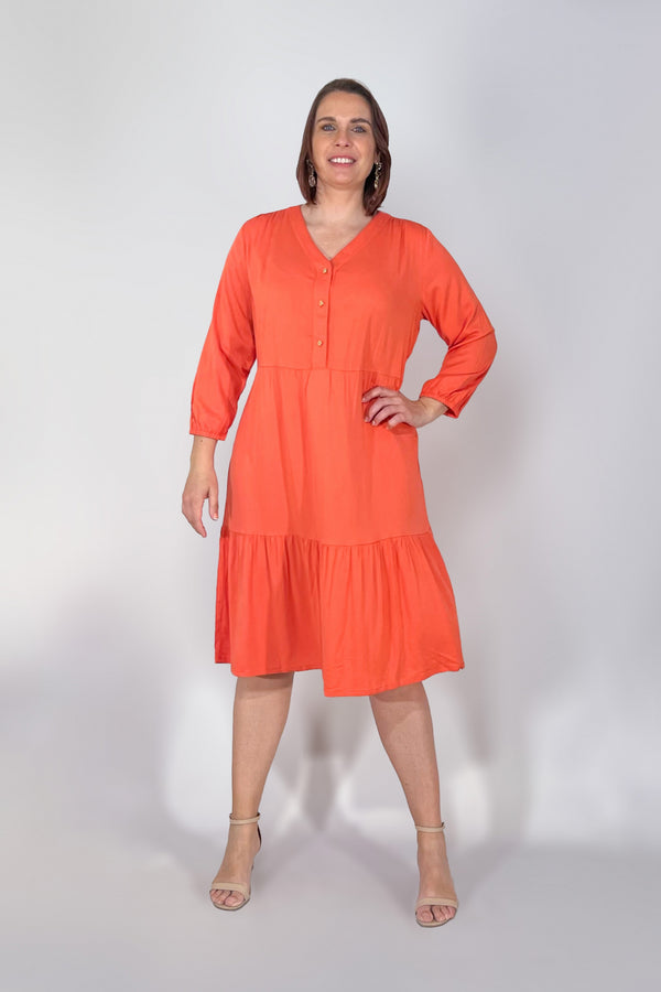 Vestido silueta amplia