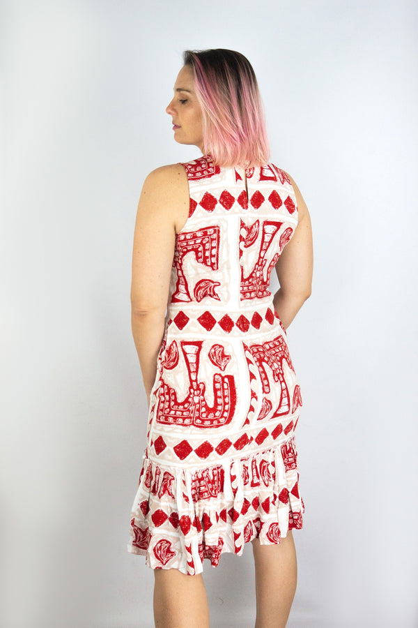 Vestido manga sisa