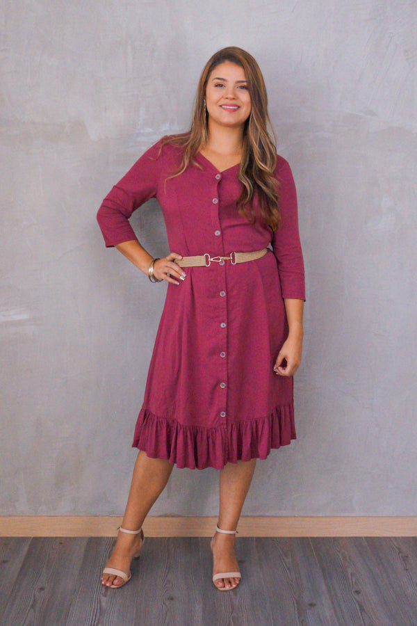 Vestido corto con cortes