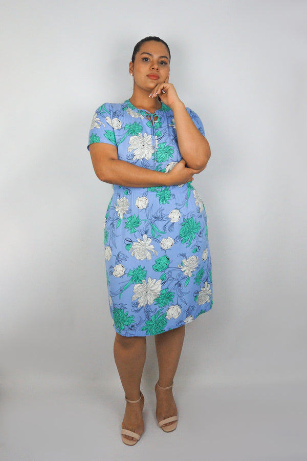 Vestido con cuello