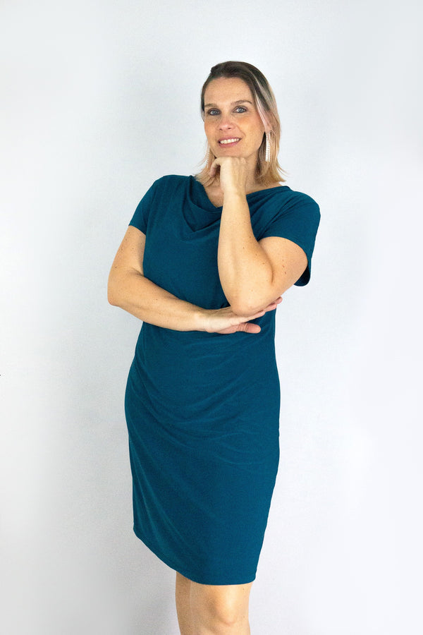 Vestido manga incorporada