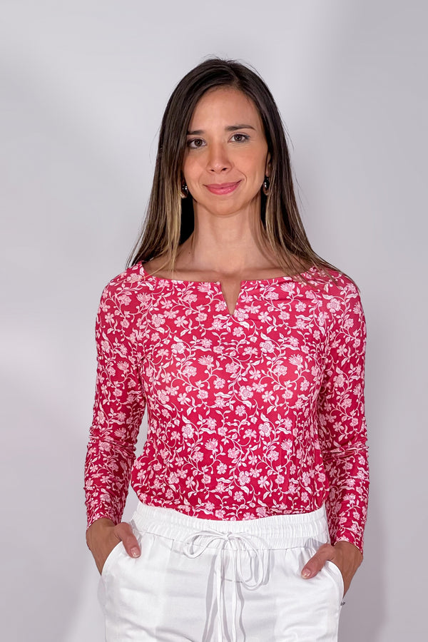 Blusa escotada