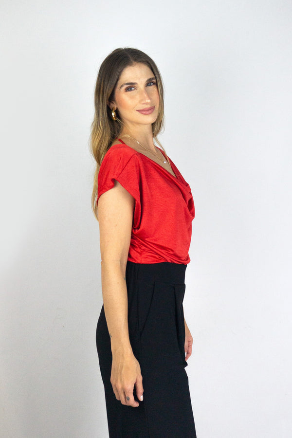 Blusa manga incorporada