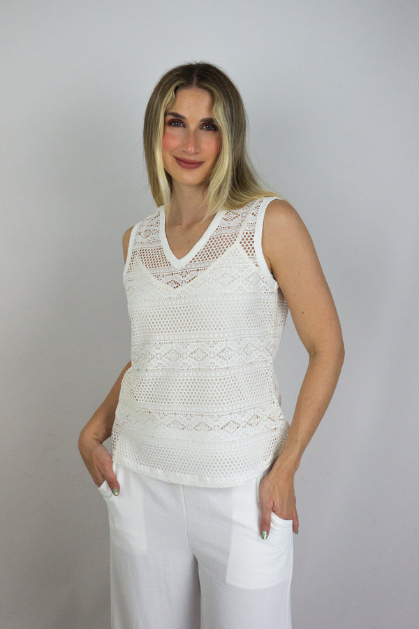 Blusa cuello V
