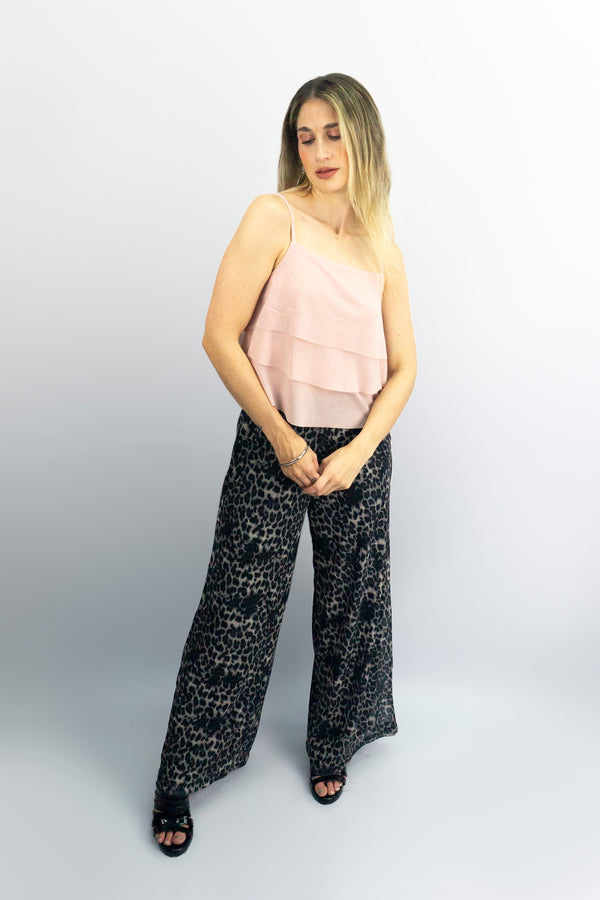 Blusa con caída en boleros