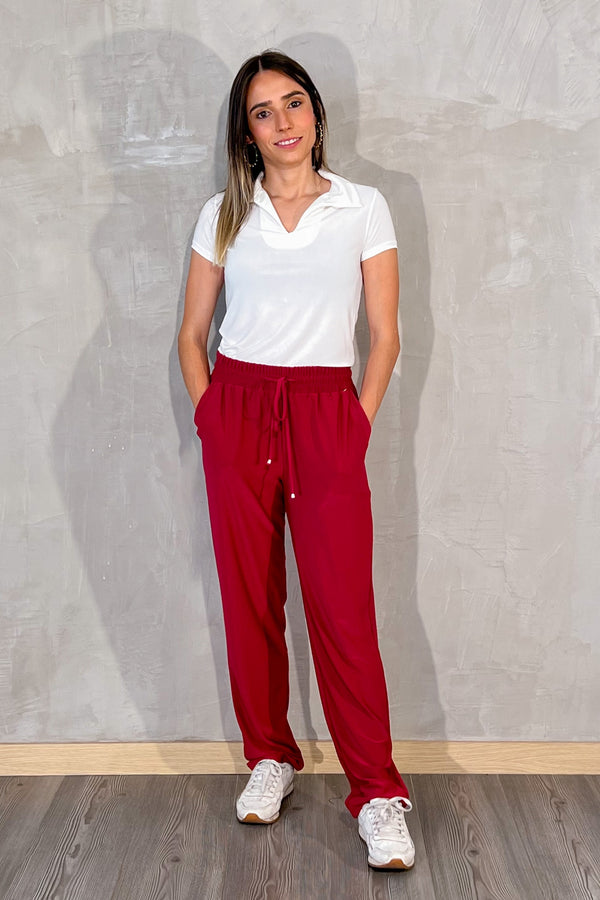 Pantalón de pretina resortada
