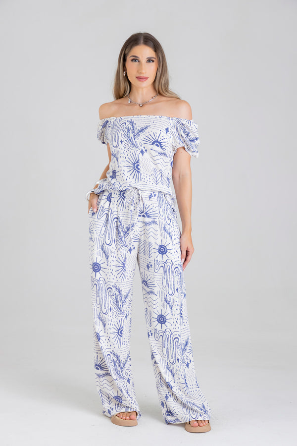 Pantalón fluido