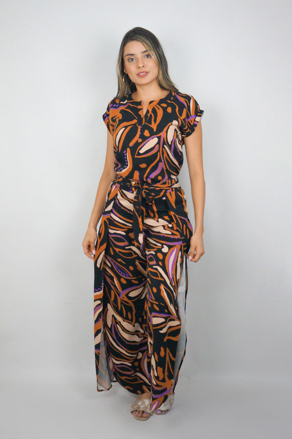 Pantalón estampado