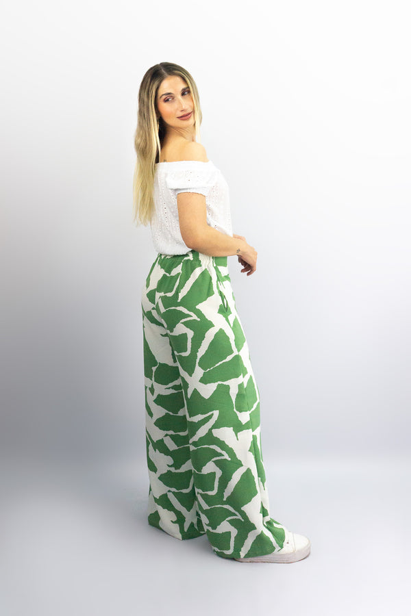 Pantalon silueta amplia