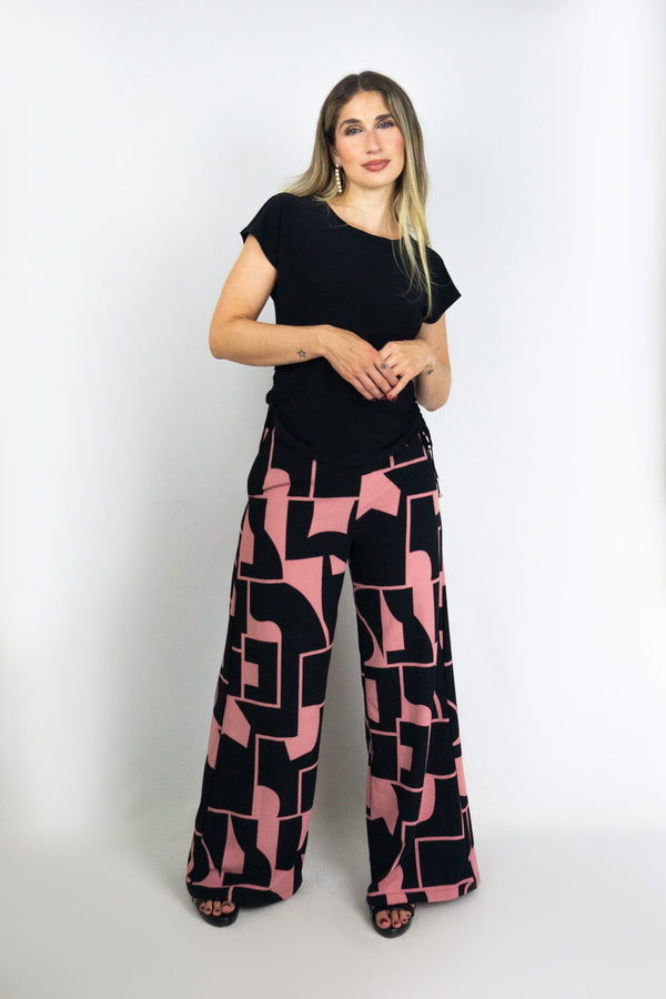Pantalón silueta amplia