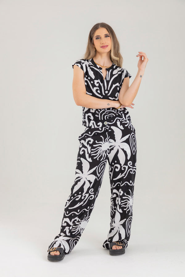 Pantalón silueta fluida