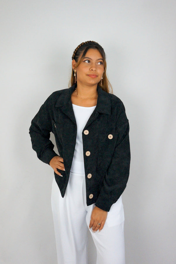 Chaqueta con corte