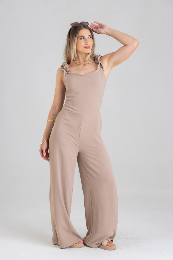 Enterizo con cargaderas