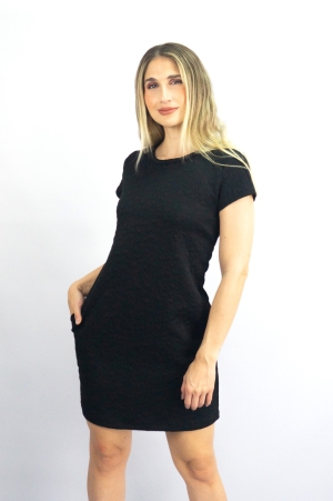 Vestido corto tipo talego