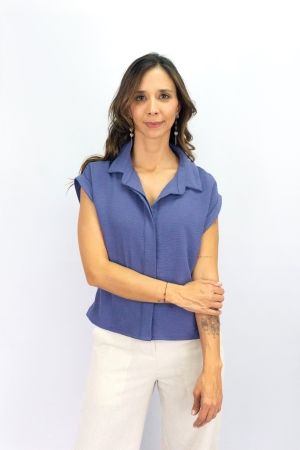 Blusa con manga incorporada