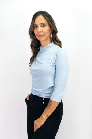 Blusa manga 3/4